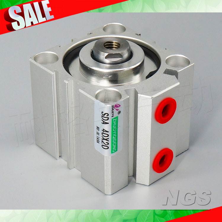 NGS耐格斯超薄SDA气缸 SDA32*10/15/20/25/30/45/60/75/80/95/100