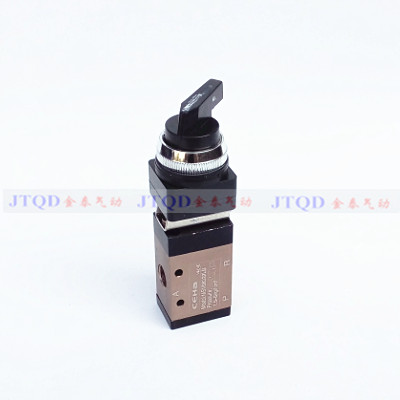 气动元件二位三通机械阀 MSV98322LB 加长手柄旋钮式 2分口径1/4