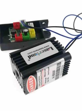 Laserland 488nm 青蓝色半导体激光器模组 60mW镭射头光效灯487nm