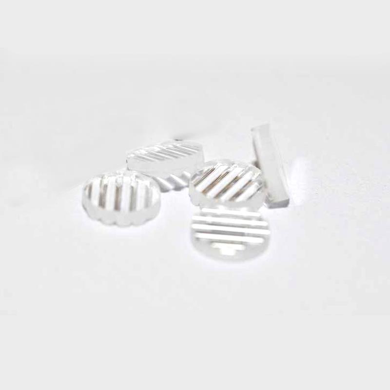 5mm直径 厚度2mm一字镜片激光器模组激光头PMMA材质