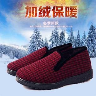 中老年棉鞋 老人妈妈鞋 奶奶保暖软底防滑加厚女棉鞋 冬季 老北京布鞋