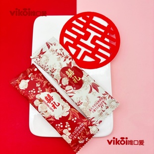 VIKOI唯口爱喜礼棒糖糖牛乳糖订婚庆结婚喜糖批发散装糖果小零食