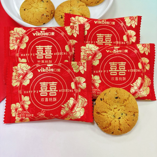 VIKOI唯口爱欢喜桃酥饼干