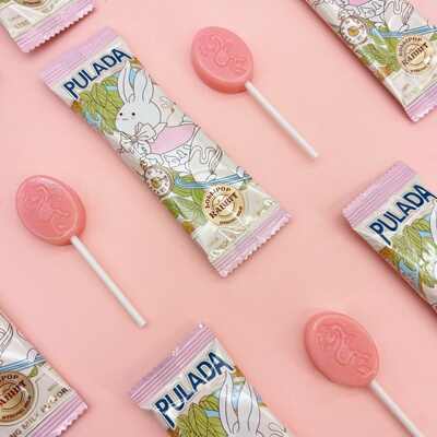 英国PULADA朴拉达小兔棒棒糖