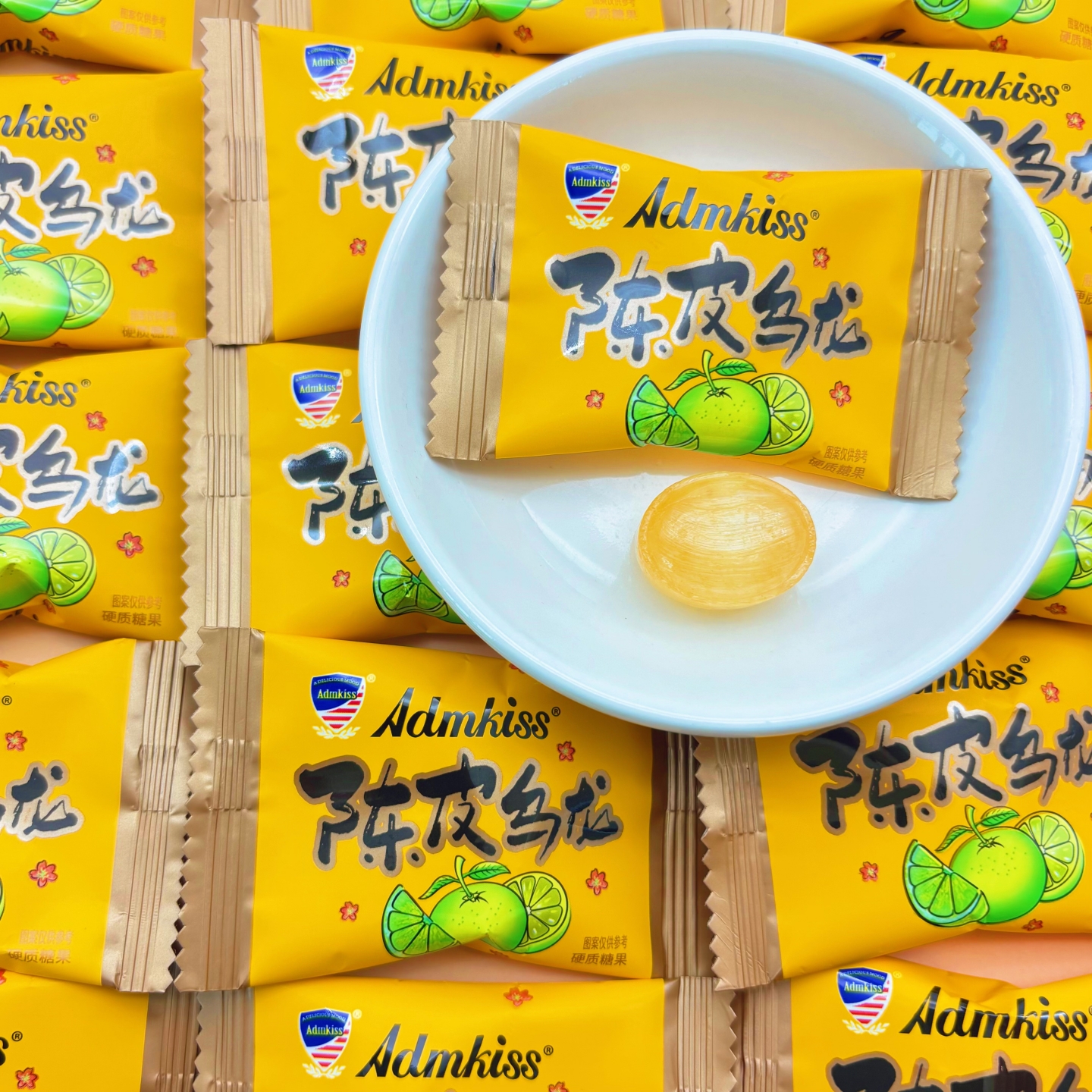 Admkiss陈皮乌龙味硬糖