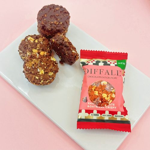 生巧燕麦脆香浓巧克力味喜糖