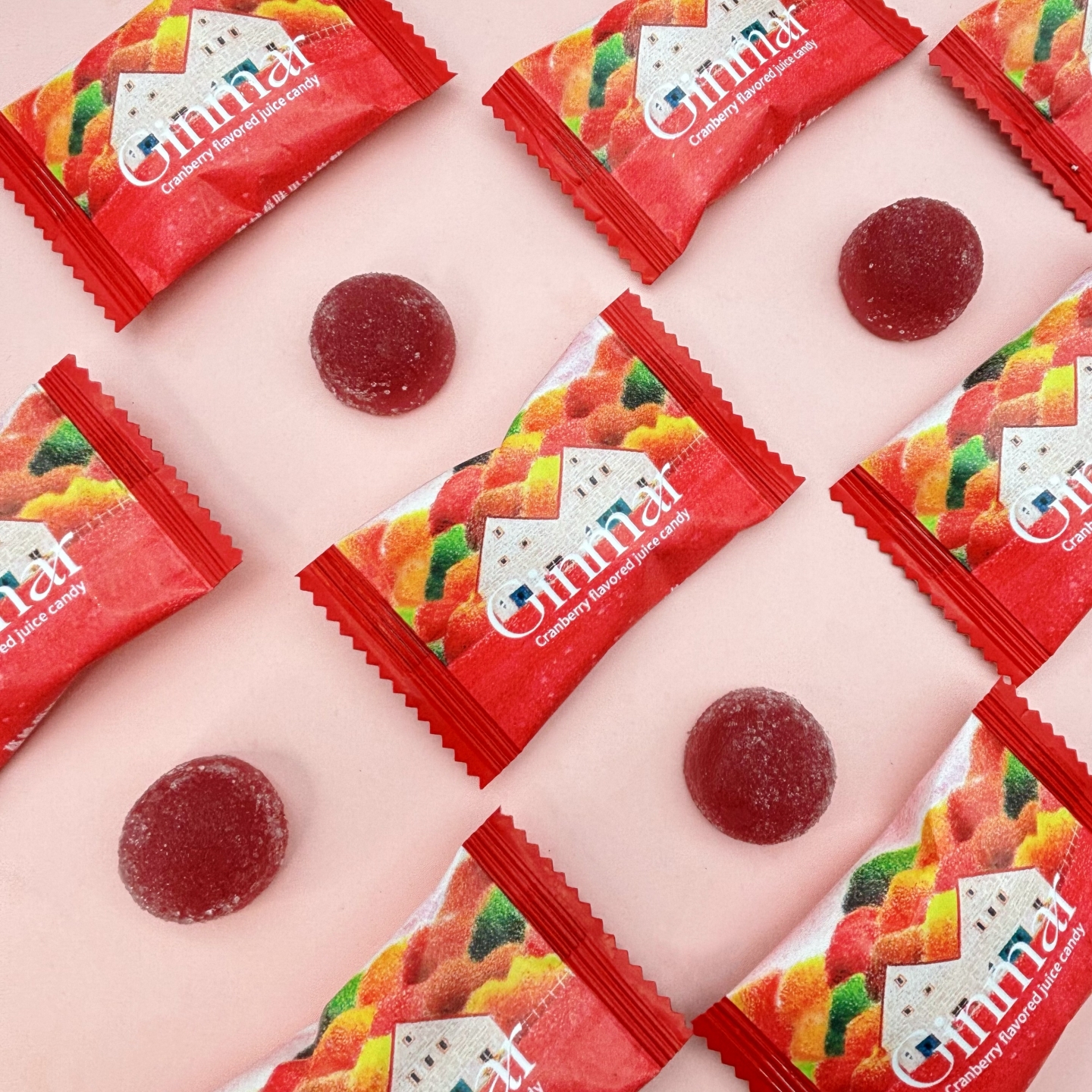 GINMAR金玛蔓越莓味果汁软糖