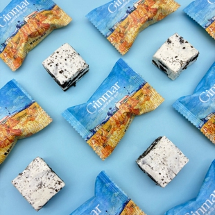 GINMAR金玛奥利可可奶芙雪花酥结婚喜糖婚糖高颜值糖果休闲小零食