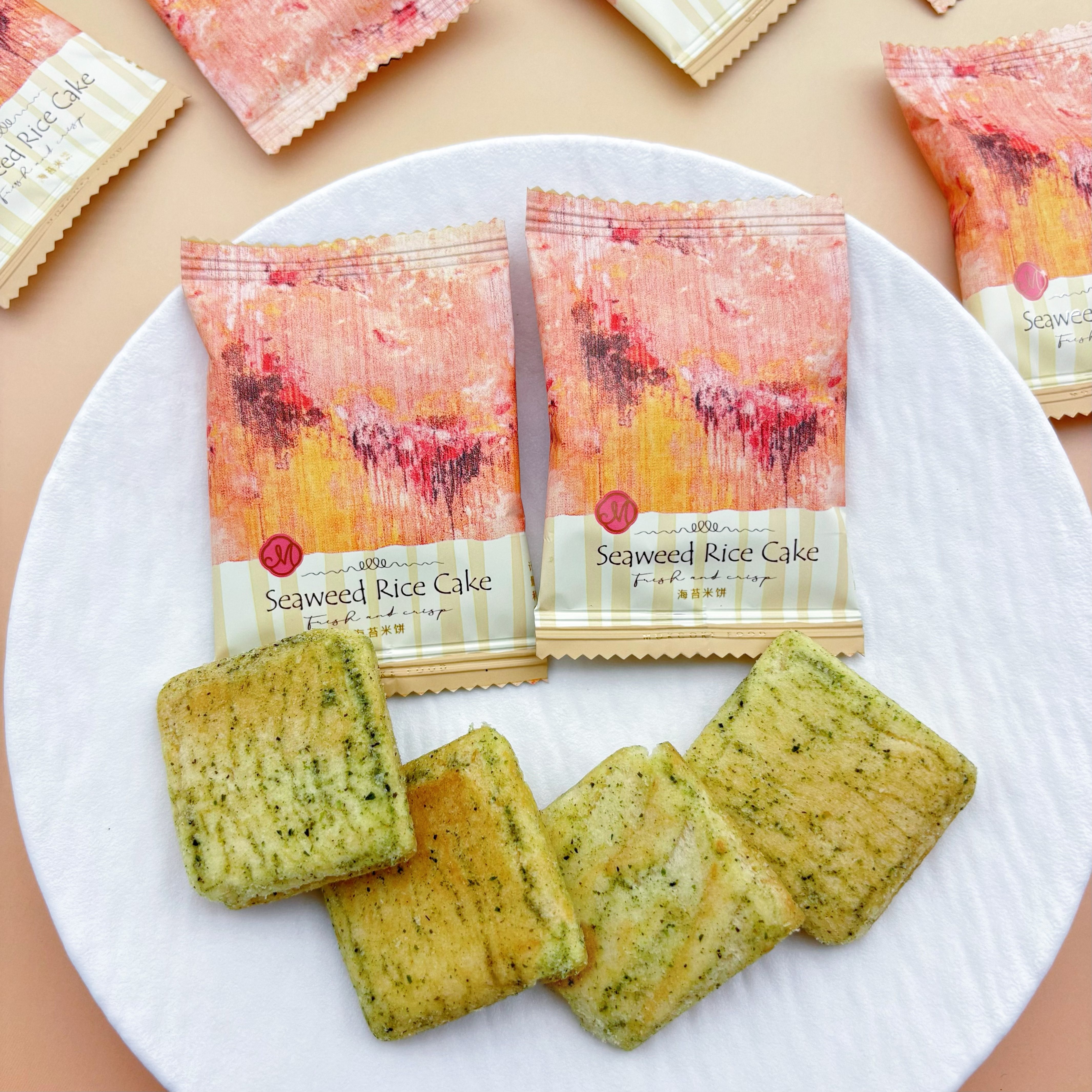 MOKCOKE莫可卡海苔味米饼酥性饼干结婚喜糖喜事饼干清新休闲零食,零食/坚果/特产,酥性饼干,淘宝优惠券,粉丝福利购,淘宝优惠卷