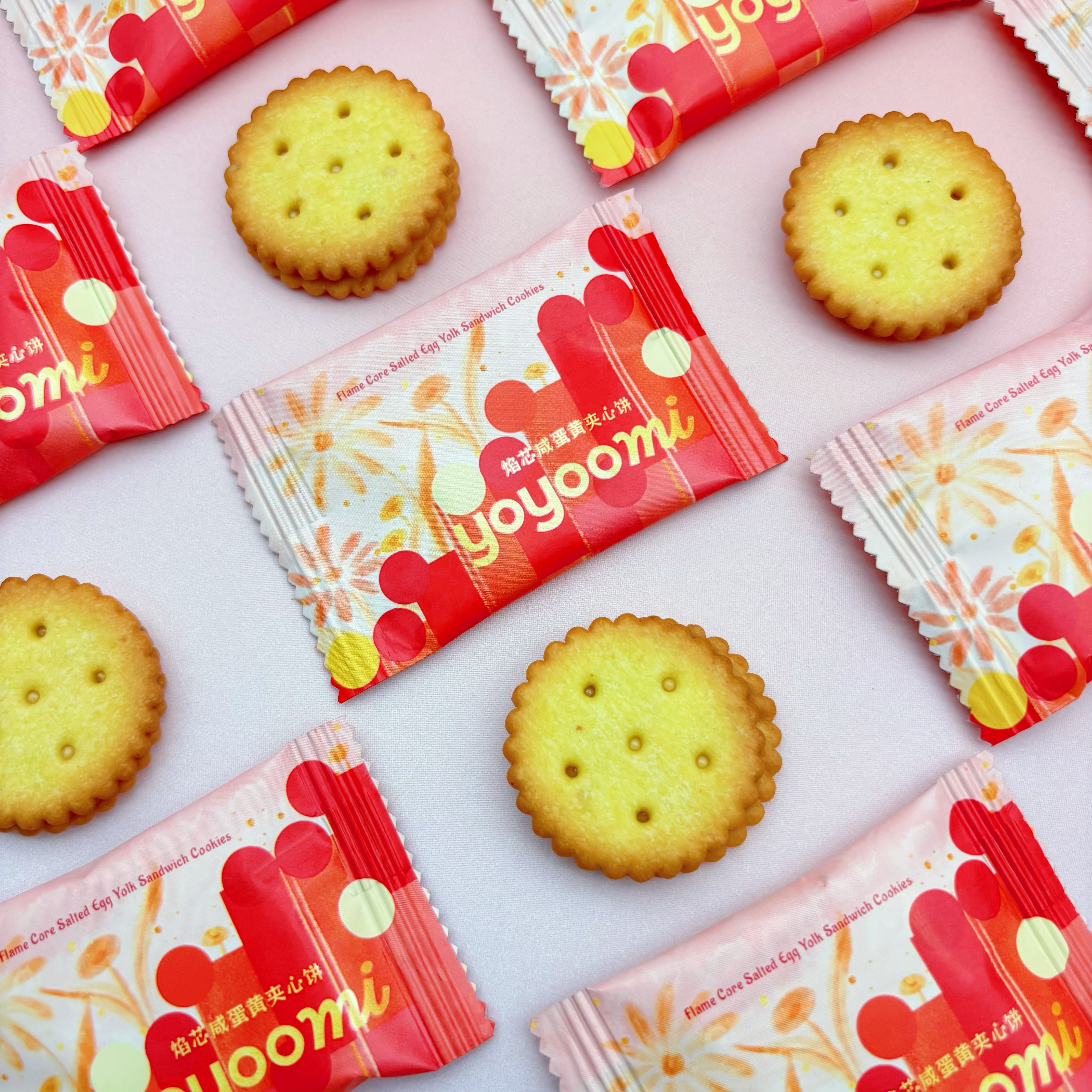 YOYOOMI咸蛋黄夹心饼干