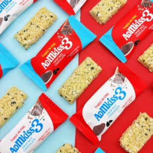 Admkiss3芝麻脆米酥巧克力酥脆饼干米饼高颜值结婚喜糖喜饼小零食