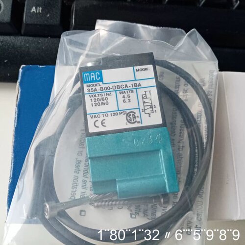 MAC电磁阀35A-B00-DBCA-1BA，进