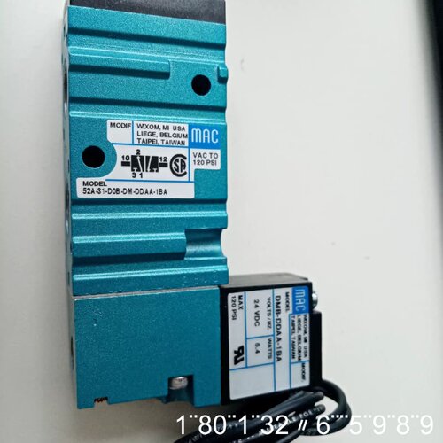 MAC电磁阀52A-31-D0B-DM-DDAA-1BA，全