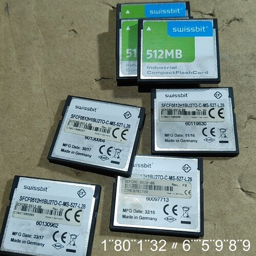存储卡swissbit cfast卡 512MBS
