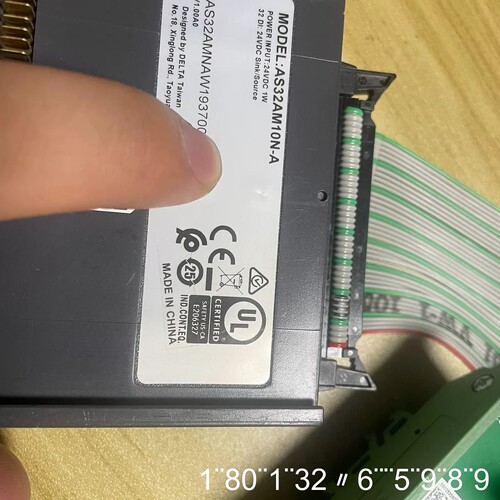 AS系列PLC扩展，AS32AM10N-A，配一米延长线