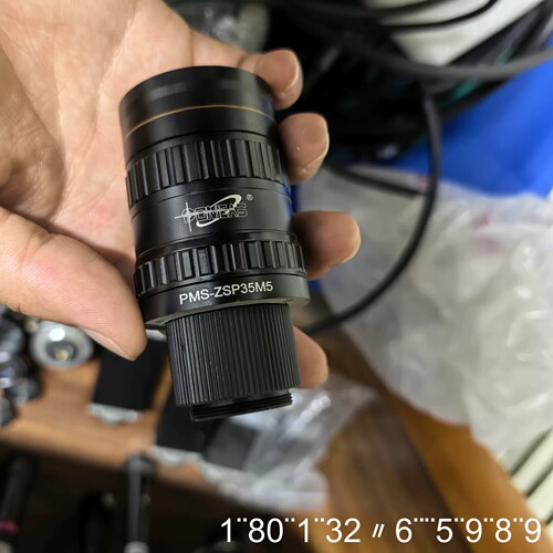 PMS-ZSP35M5工业镜头，35mm焦距，F1.4光圈，