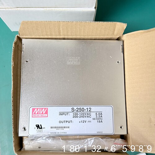 方形停产款S-250-12，12V18A开关电源，剩余