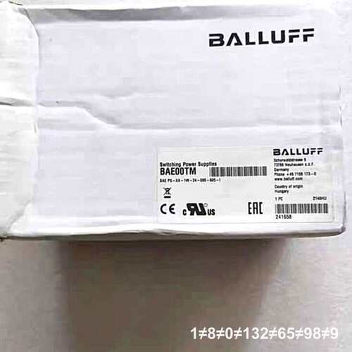 BALLUFF BAE00FL 电源模块议价
