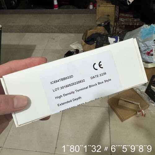 IC694TBB032 GE爱默生 带原