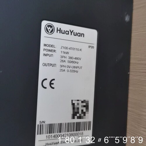 华远变频器 T100-4T0110-K，11KW，三相380