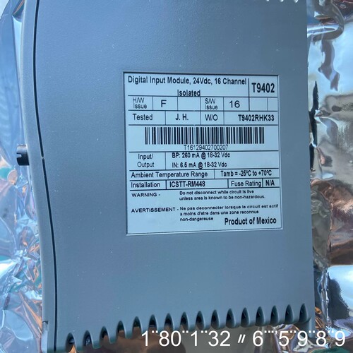 T9402,ics系统卡件，型号:T9402，全
