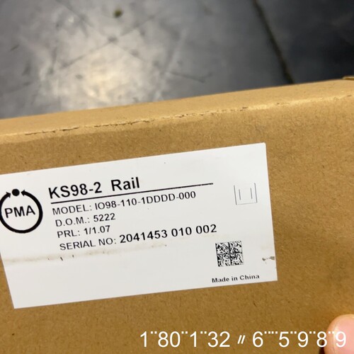 PMA温控模块 KS98-2 Rail IO98-110-1