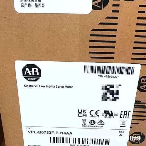 AB电机正品VPL-B0753F-PJ14AA议价