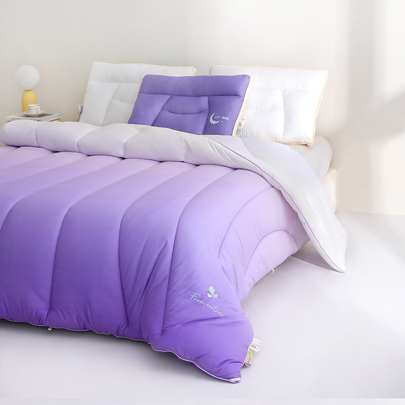 丝享可颂植物蛋卷肉肉被子秋冬被四季通用A类母婴冬季加厚双人被,床上用品,化纤被,淘宝优惠券,粉丝福利购,淘宝优惠卷