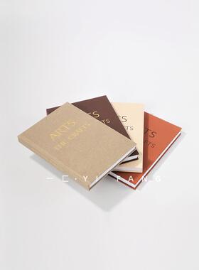 依依样板房现代布皮真书摆件售楼处新型中国风书架书房假书摆件陈