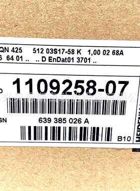 EQN425 2048 03S17-58 ID605381-08 1109258-08海德汉EnDat编码器
