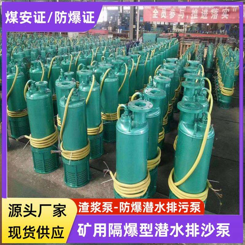 矿用隔爆型潜水排沙电泵660v1140V防爆潜水排沙泵 BQS120-80-55KW