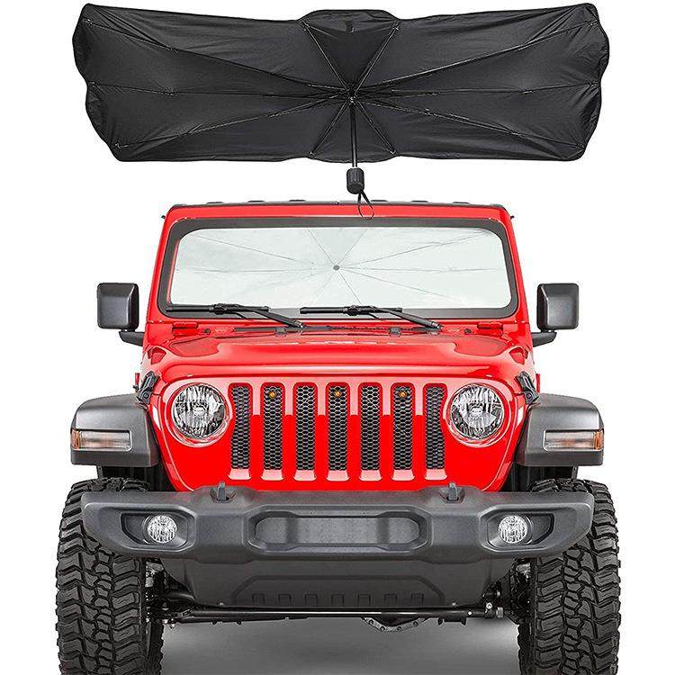 四代牧马人 JL汽车自动遮阳伞车内挡风玻璃折叠伞兼容专车专用44