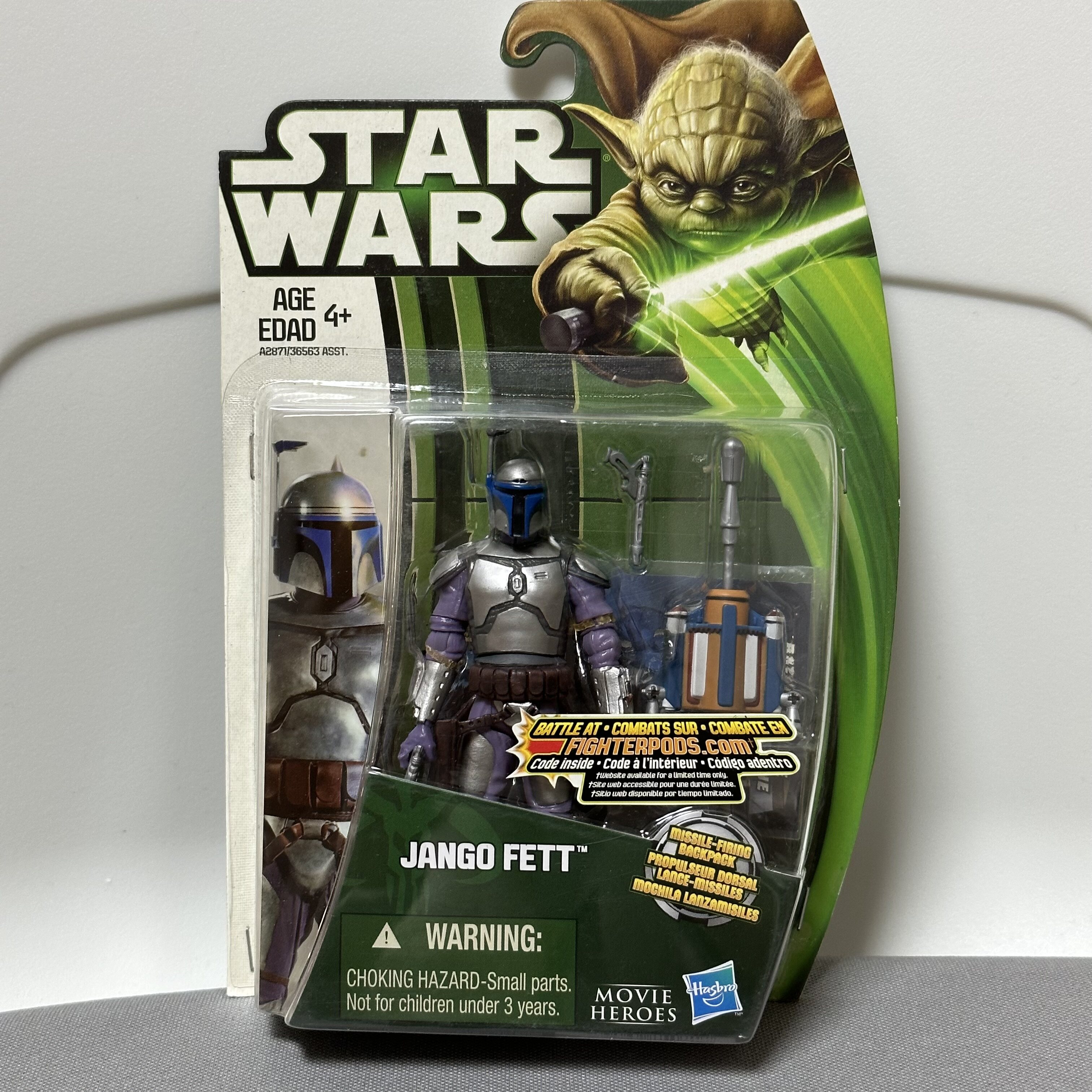 正版孩之宝星球大战3.75寸战斗机器人 达斯维达 欧比旺