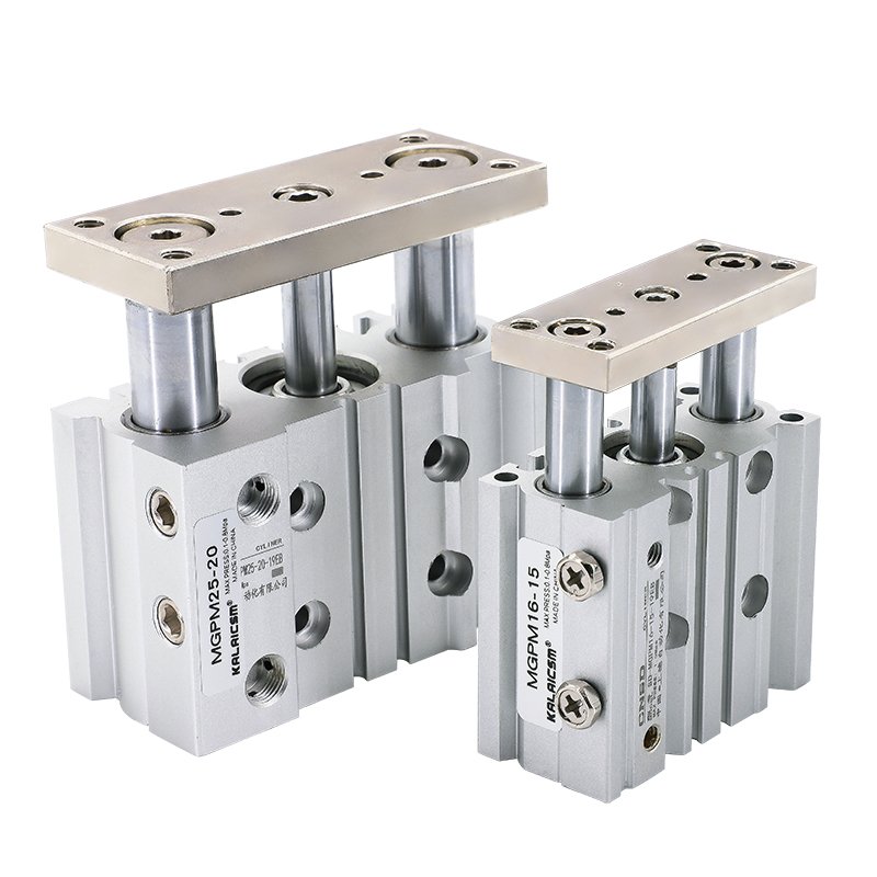 现货。MG三轴带导杆气缸薄oMGPpM/TCM16*10*型PL20*30 滚珠轴承三