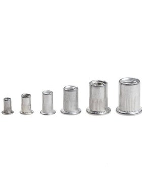 190pcsc M3 M4 M5 M6 M8 M10 Rivet Nuts Aluminum Alloy Rivnut