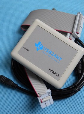TI USB2ANY HPA665烧写调试编程器USB转SPIL IIC支持TICS Pro软件