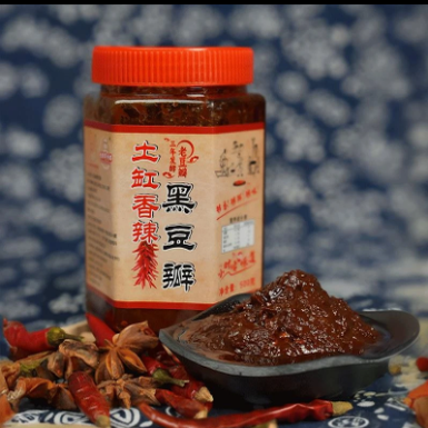 黑豆瓣酱三年重庆家用餐饮用豆瓣土陶罐酿造500g炒菜调料