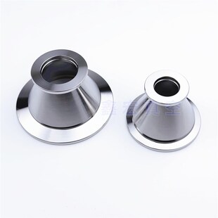 KF高真空大小头304不锈钢快装管件0法兰16卡盘25接头变径异径转接