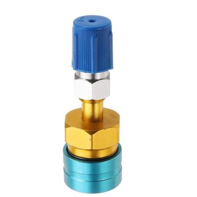 R1234YF 汽车空调制冷剂加氟快速接头简易接头加液连接嘴 QC1234L