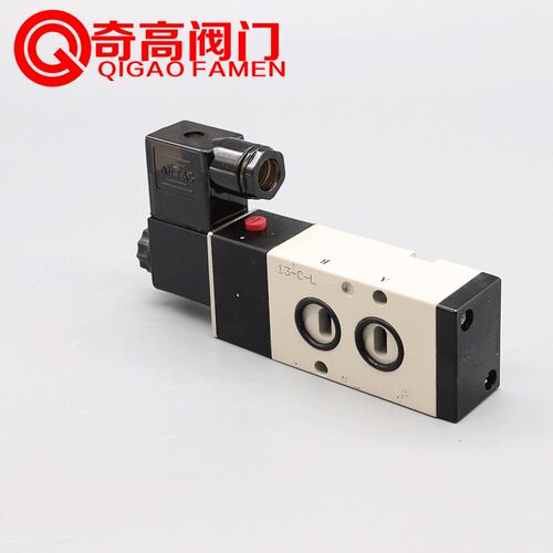 电磁阀4M310-08AC220V 两位五通开关换向工业阀门气动执行器配件