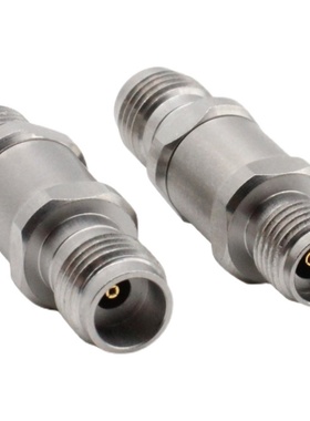 2.92MM母头转2.4MM母头毫米波高频转接器 40GHZ不锈钢测试头