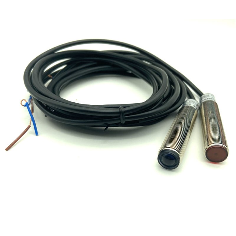 防水型M1d2激光对射光电开关传感器M18可在水中使用防水等级IP68