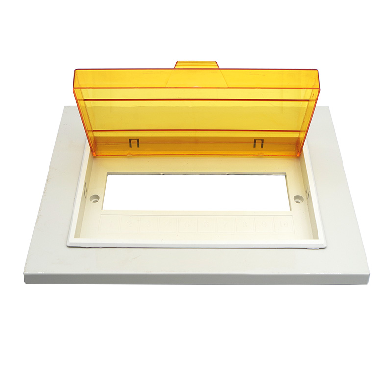 小型PZ30家用配电箱盖18回路盖板 强电箱铁面板 18位电控箱铁盖子