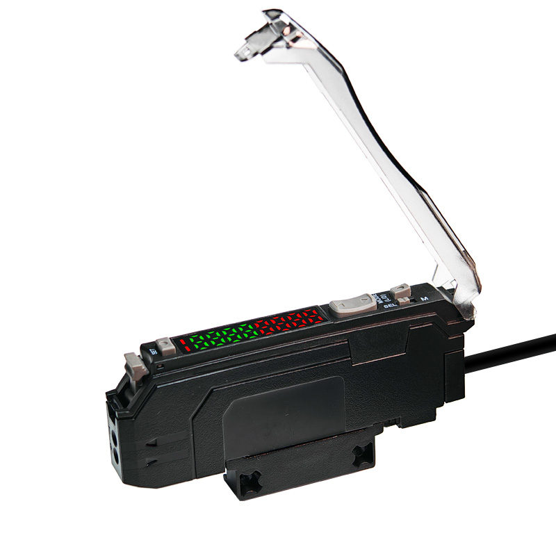 高精度双数显光纤放大器高速纠偏定位光纤感测器NA11/SDZ11/DN10