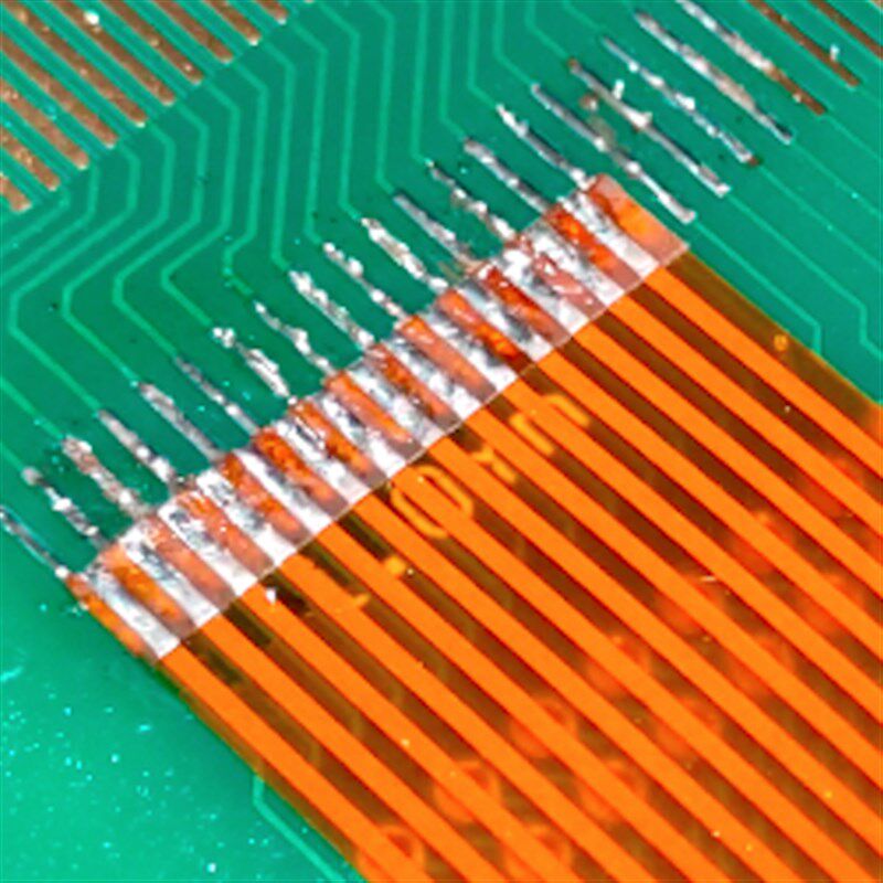 排线2.54mm间距13/25/50/100MM3/4/5/6/7/8/9/10pin芯黄色焊接FPC