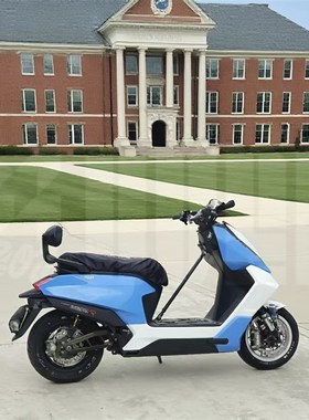 OL车壳overload电动车AE4定制色北卡蓝搭配上漆抛光打磨车壳车壳