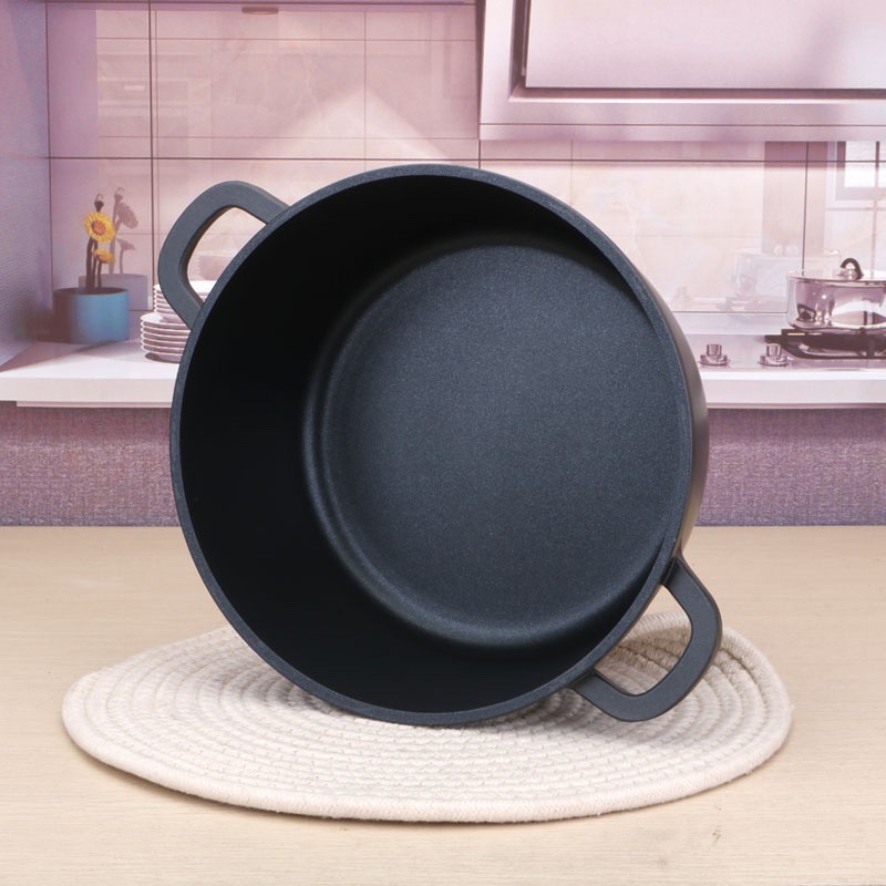 黄蜀鼠重庆武汉鸡公煲专用u复底加厚焖锅不粘汤锅汤煲铝合金锅郎