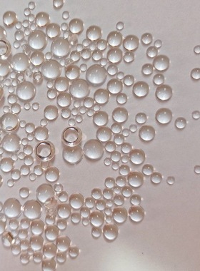 透明仿真露珠高颜值diy装饰滴胶立体水晶气泡珠uv胶人鱼眼泪美甲