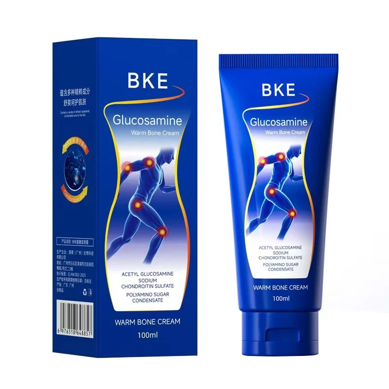 BKE氨糖外用关节软骨素凝露小蓝管温和氨糖涂抹膏氨糖透骨草膏