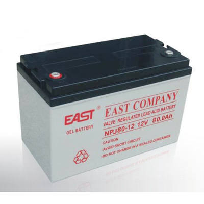 铅酸蓄电池12V80AH EAST直流屏NP80-12太阳能消防通讯UPS用